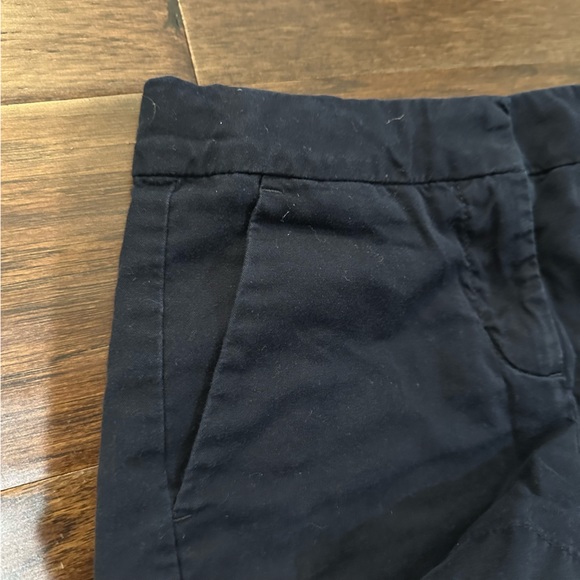 Girls Navy Crewcuts factory chino shorts 7 - Picture 3 of 6